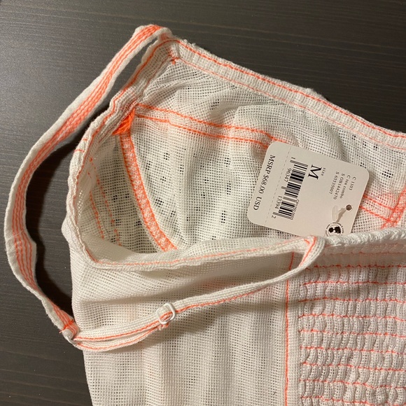 NWT Free People Eyelet Lace Corset Top - Picture 4 of 4